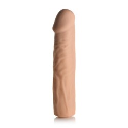 Capa para pénis extra longa JOCK de 3'' - Bege