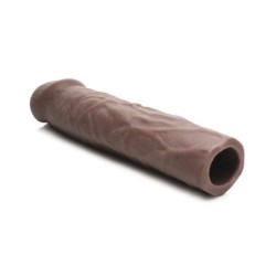 Izjemno dolg nastavek za penis JOCK 3'' - Rjava