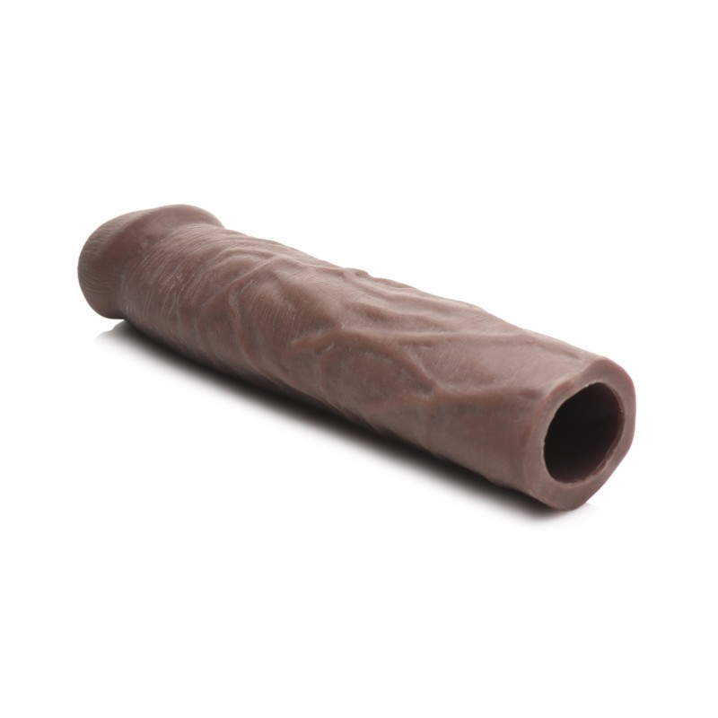 Izjemno dolg nastavek za penis JOCK 3'' - Rjava