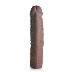 Izjemno dolg nastavek za penis JOCK 3'' - Rjava
