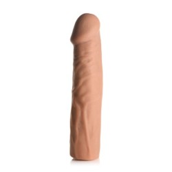 Extra dlhé návleky na penis JOCK 3'' - Bronz