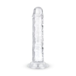 Dildo de gelatina sin bolas - 14 cm