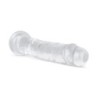 Želejas dildo bez lodītēm - 16 cm