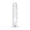 Glibberige dildo zonder ballen - 18 cm
