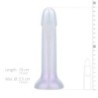 Meerjungfrau Dildo mit Glitzer - 19 cm