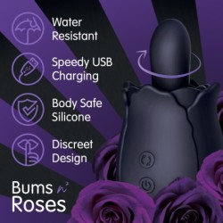 Skins Rose Buddies - Analvibrator Bums N Roses