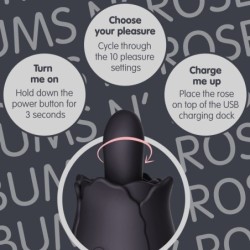 Skins Rose Buddies - Analvibrator Bums N Roses