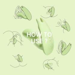 Vibrador Inteligente Portátil Umi - Verde