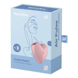 Satisfyer Cutie Heart - Roza