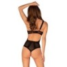 Teddy ohne Schritt Chic Amoria - Schwarz XS/S