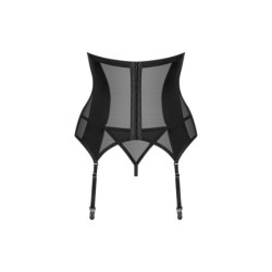 Corset Ouvert et String Chic Amoria - Noir XS/S