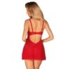 Chilisa Babydoll ja Stringit - Punainen XS/S