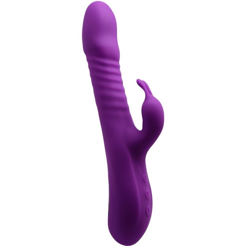 Romax Rabbit Vibrator Siliconen Violet