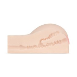 Masturbador Realista com Vibrador Bala