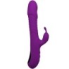 Romax Rabbit Vibrator Siliconen Violet