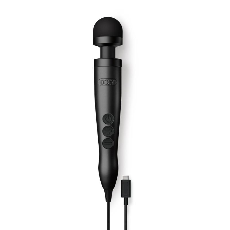 Doxy 3 USB-C Wand Vibrator - Černá