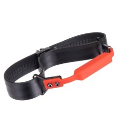 Bal knevel en knevel set - zwart