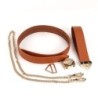 Halsband mit Leinen Set - braun