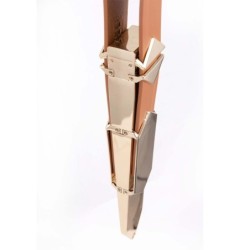 Säädettävä ruoska - ruskea