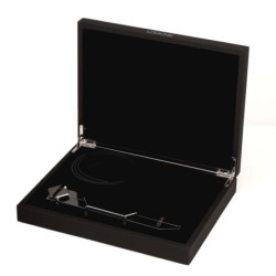 Nastaviteľný bič - čierny