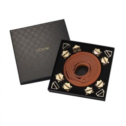 Conjunto de Sujeição de 8 Correias de Amarração - castanho