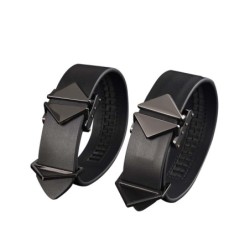 Set de Fixare cu 8 Curele de Legare - negru