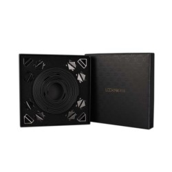 Set za vezivanje s 8 remena za vezanje - crni