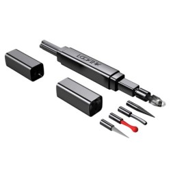 Stimulator de gâdilat pentru flirt cu 5 capete - gri