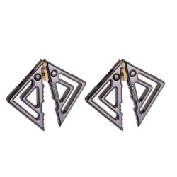 Pinces à tétons ajustables avec pendentif lumineux - gris