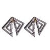 Pinces à tétons ajustables avec pendentif lumineux - gris