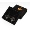 Pinces à tétons ajustables avec pendentif lumineux - gris