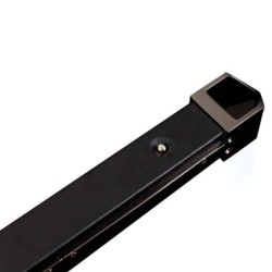 Conjunto de Barra Separadora Ajustável - preto