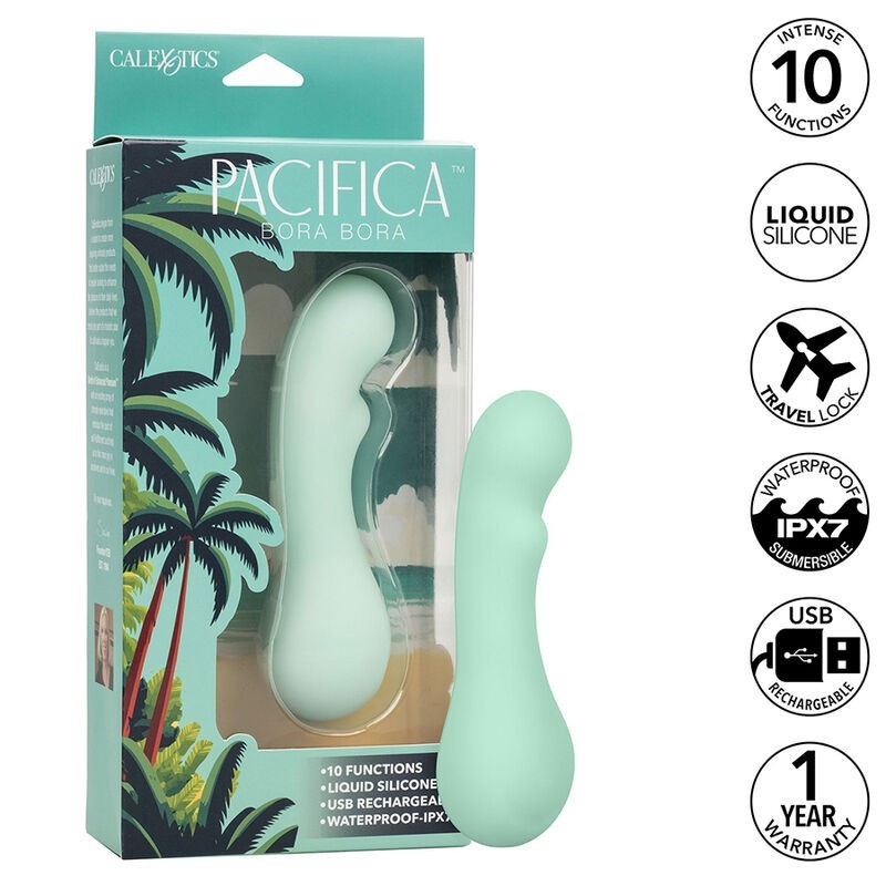 Pacifica Bora Bora G-spot Stimulator 10 Vibraties Aqua