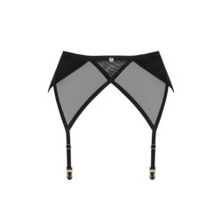 Nesari Strumpfgürtel - Schwarz XS/S