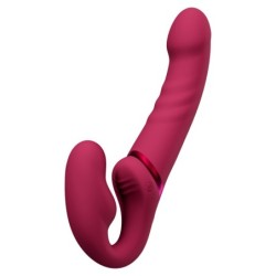 Lovense - Lapis Strapless Strap-on Vibrátor - Rózsaszín