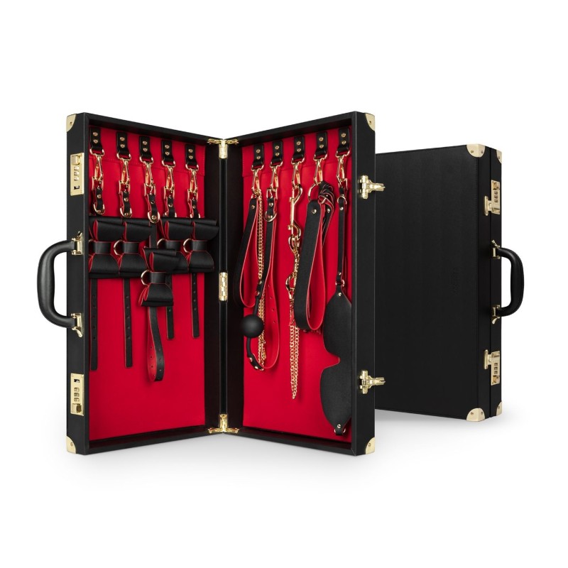 11-Piece Bondage Kit - PU Leather