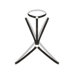 Krūšturis ar jostām Secret Love - melns