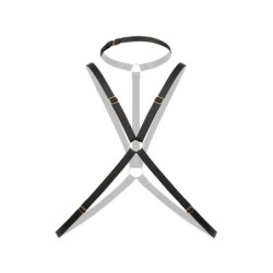 Secret Love harness beha met bandjes - zwart