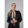 Nat-kys Bralette Harness med stropper - sort