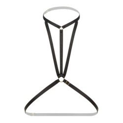 Soutien arnés com tiras Obsession - Preto
