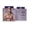 Fia harness bh med stropper - sort