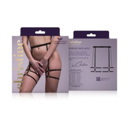 Kousenband met jarretels Blushing - Zwart