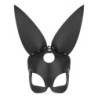 Masque de Lapin Audacieux - Noir