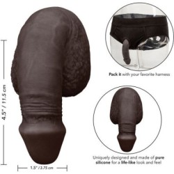 Packing Penis Pene in Silicone 12.75Cm Nero