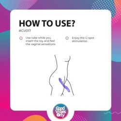 Flax vibrējošs dildo ar G-punkta stimulatoru