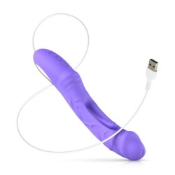 Flax vibrátor dildó G-pont stimulátorral