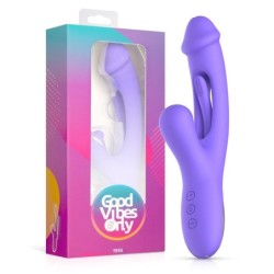 Vibrador Conejo Tess con Estimulador de Punto G