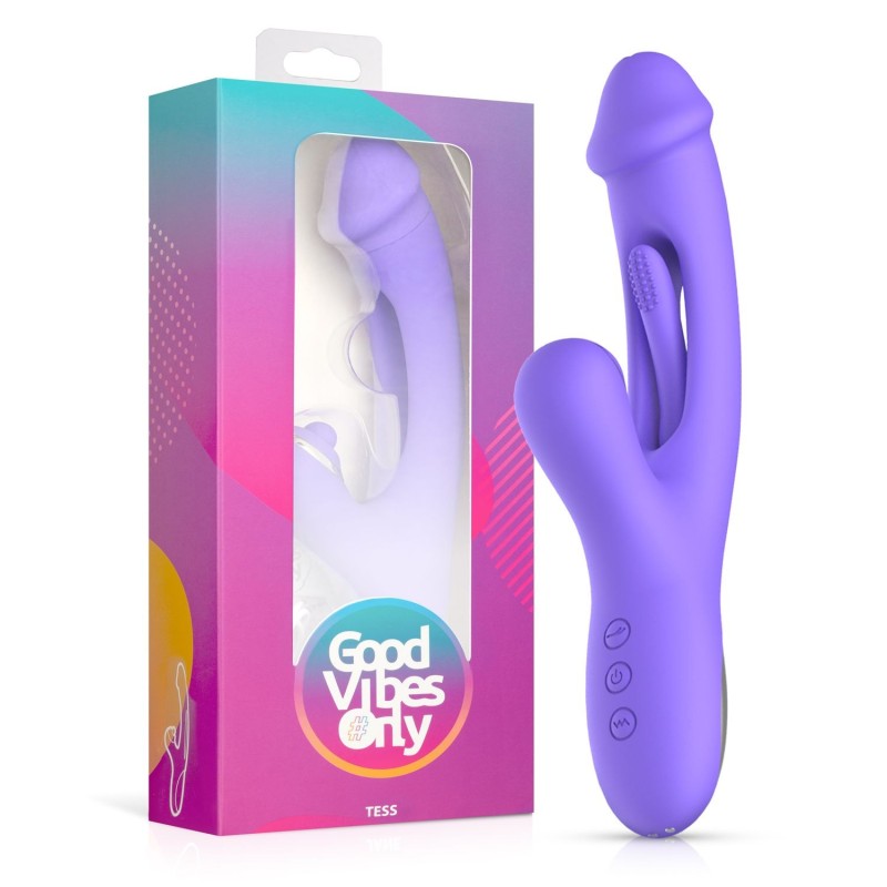 Vibrador Conill Tess amb Estimulador de Punt G
