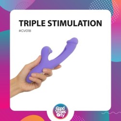 Vibrador Conill Tess amb Estimulador de Punt G