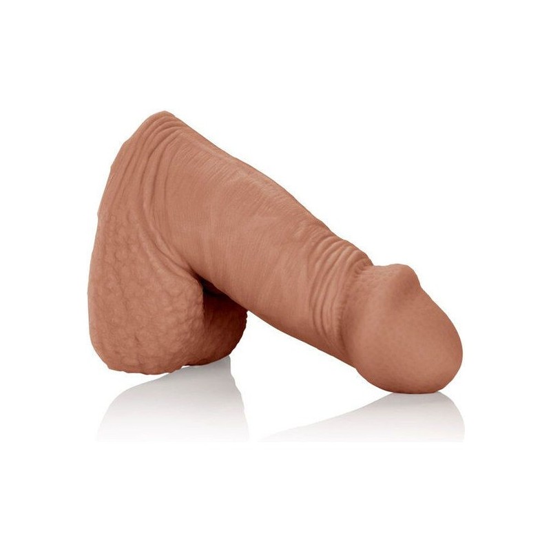 Realistiškas varpos muliažas Packing Penis 12.75 Cm rudos spalvos